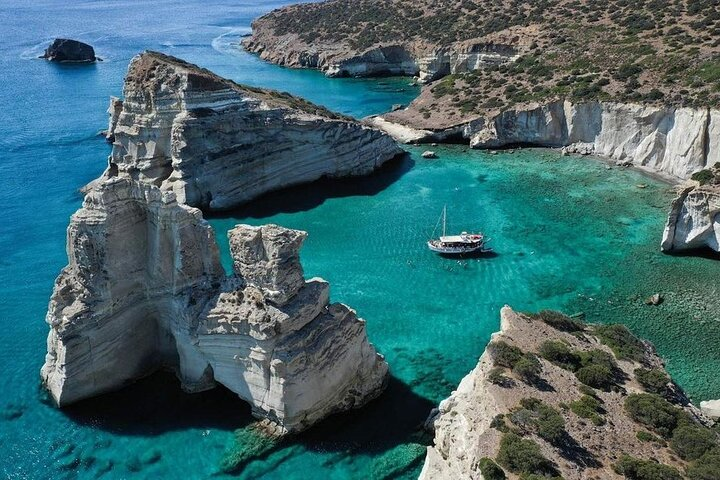 Half Day Boat Tour to Kleftiko Milos - Photo 1 of 25