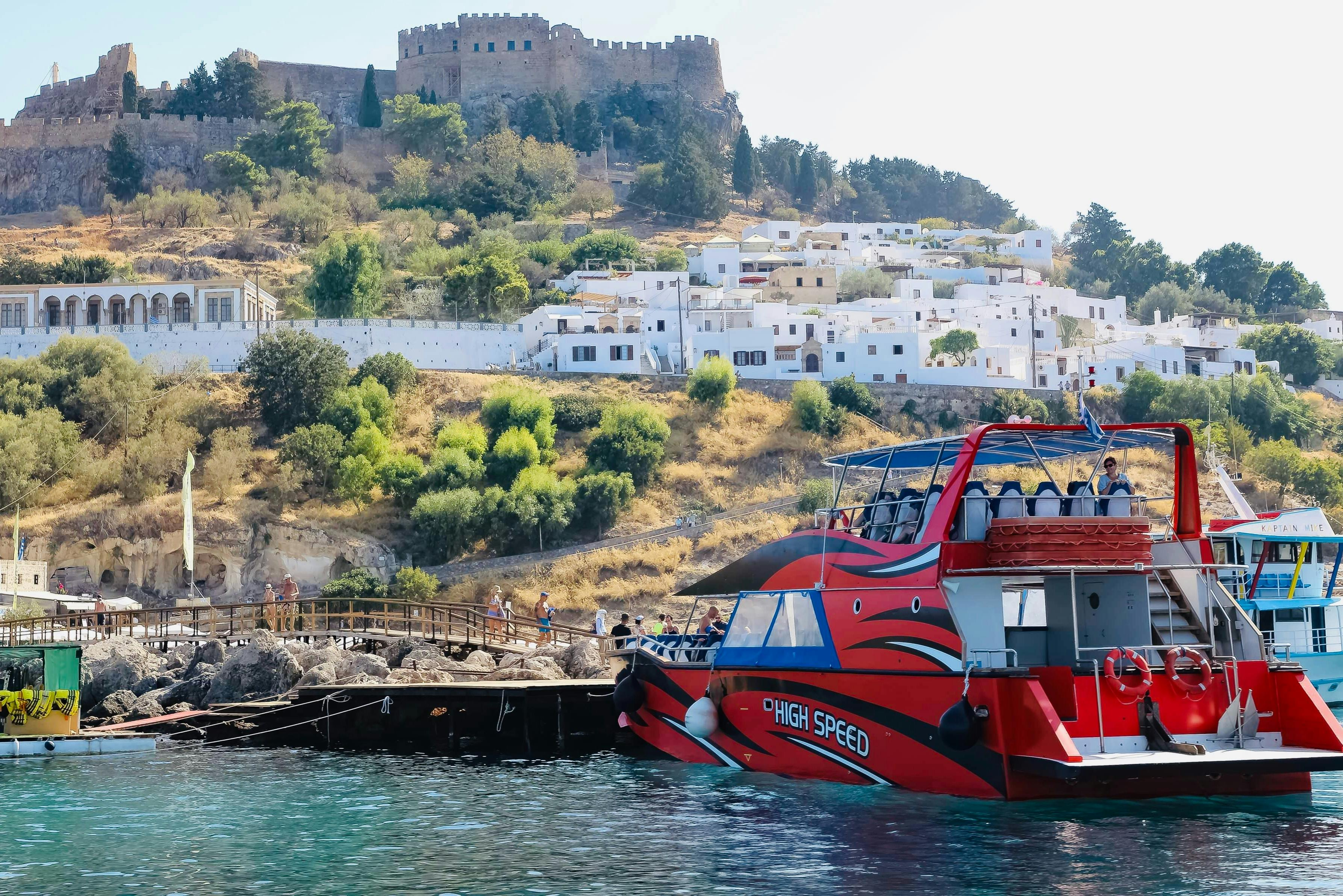 Rhodes: High-Speed Boat to Lindos - Photo 1 of 3