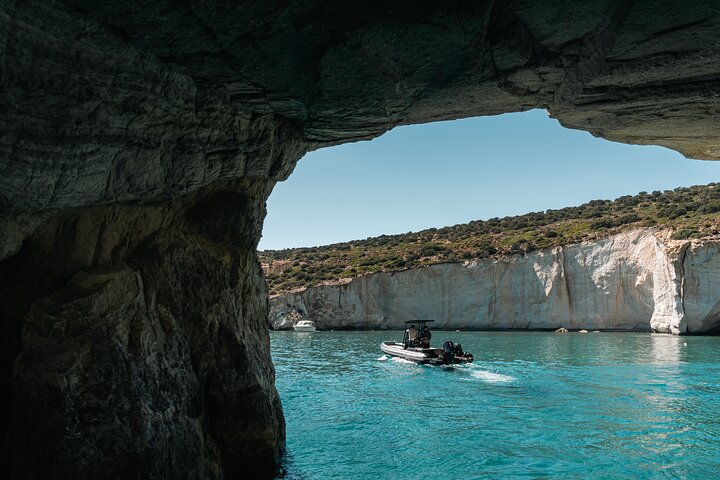 Private Cruise with Speedboat: Kleftiko- Sarakiniko- Sykia cave - Photo 1 of 12
