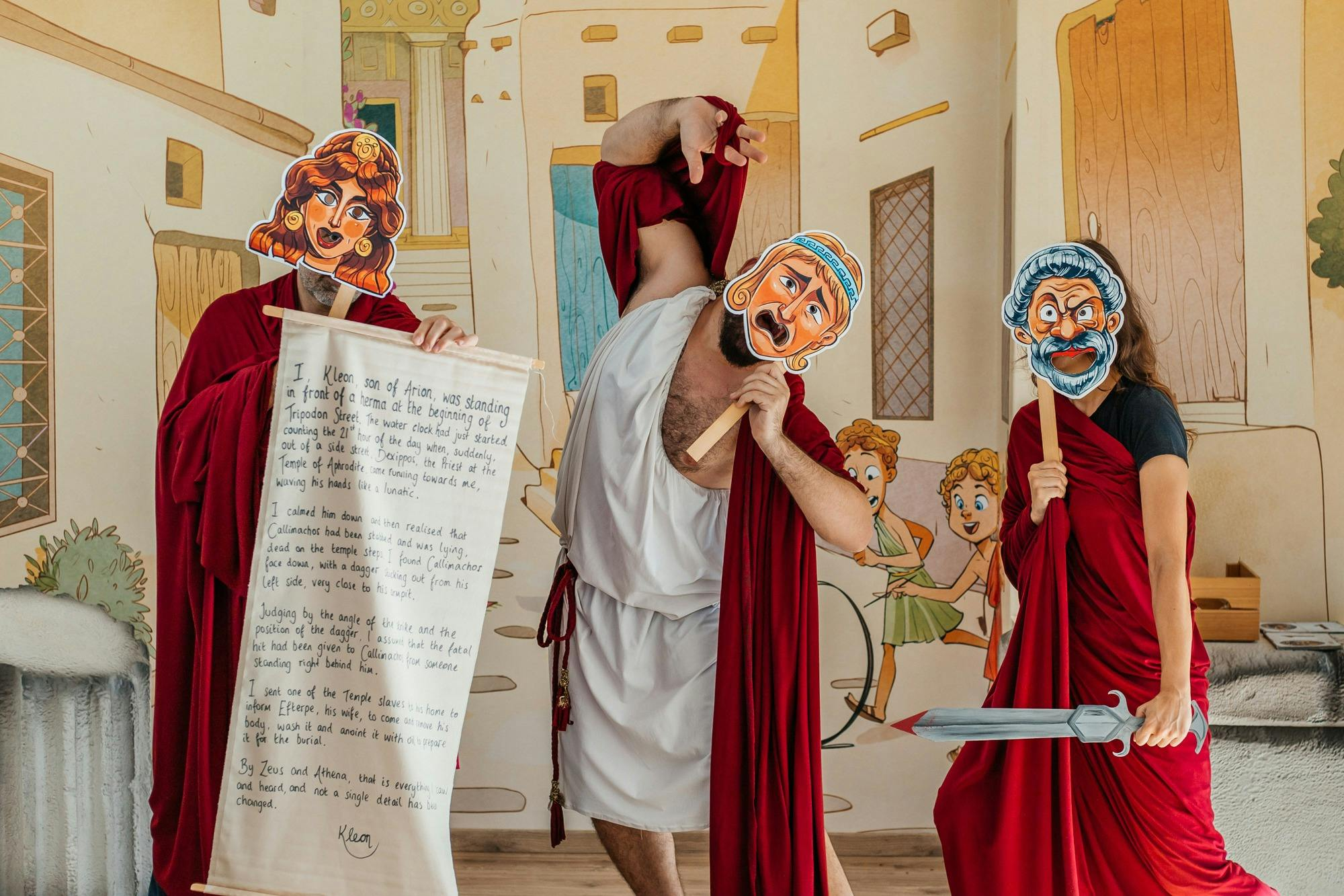 Living Museum Athens: Ancient Greek Theatre Murder Mystery Experience - Photo 1 of 15