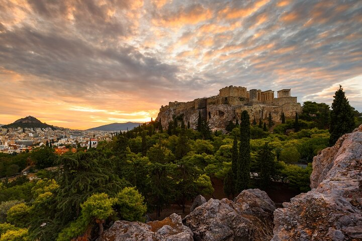 Acropolis at sunset