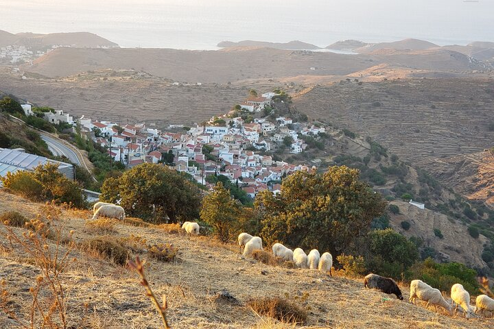 Village of Loulida in Kea island