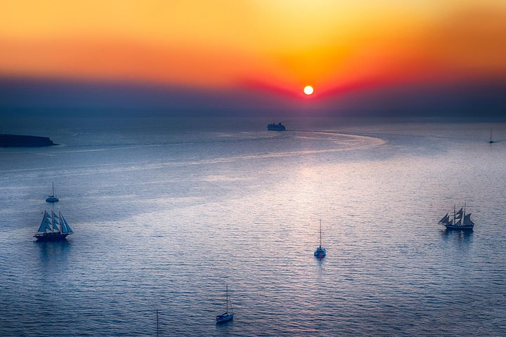 Private Catamaran Beautiful Day around Santorini via Red beach - Photo 1 of 6
