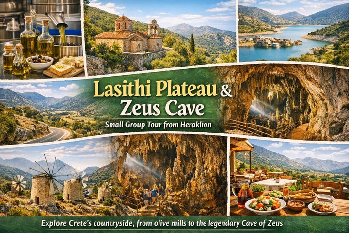 Lasithi Plateau, Zeus Cave, Olive Mill and many more Attractions - Photo 1 of 15