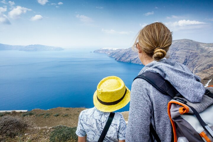 Santorini Morning Hikes & Bites Private Tour