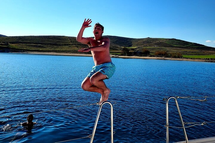  Private sailing cruise-Mykonos Southern Beach Hopping withLunch  - Photo 1 of 14