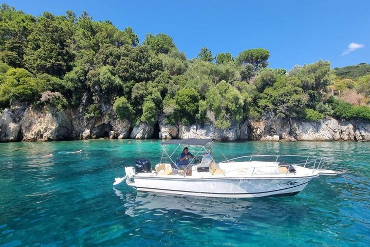 Private boat trip to Paxos Antipaxos OR NorthEast coast of Corfu - Photo 1 of 12
