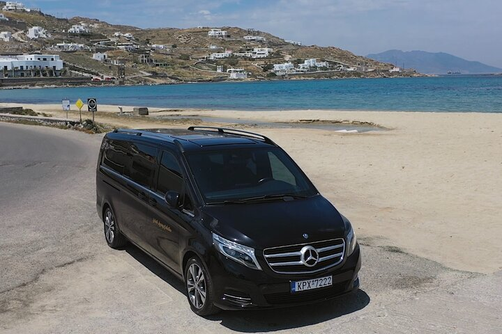 Private Transfer for all around Mykonos,from port,airport to every location - Photo 1 of 25