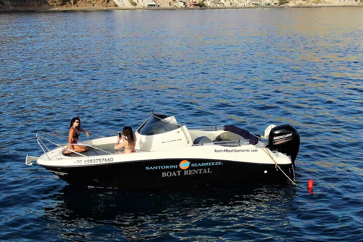 Rent a SpeedBoat in Santorini with License or Skippered - Photo 1 of 13