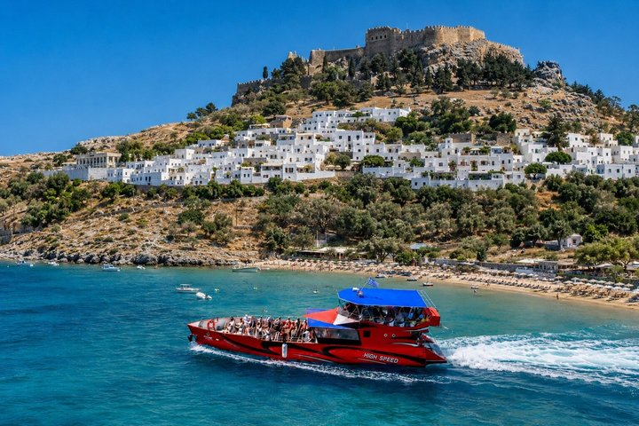 High Speed Cruise to Lindos with 4 hours of Free Time - Photo 1 of 13