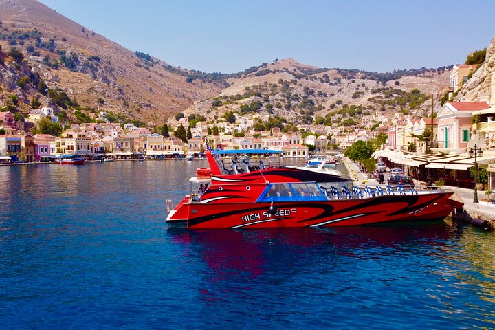  Rhodes Town Day Tour from Kolymbia in a High Speed Boat - Photo 1 of 2