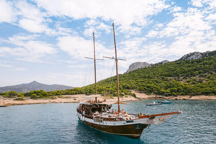 Athens: All Day Cruise to Agistri Moni Aegina with Lunch & Drinks - Photo 1 of 20