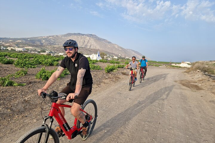 Santorini Small Group Guided E-bike Tour & Local Tomato Museum - Photo 1 of 11