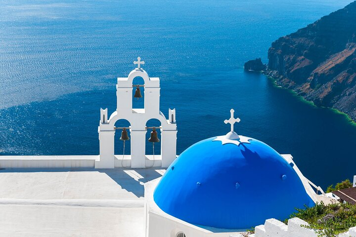 Firostefani blue dome!