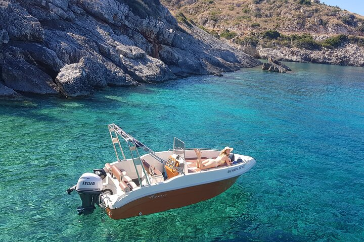 Shipwreck and Blue Caves - Private Speedboat Tour (up to 6 pax) - Photo 1 of 9