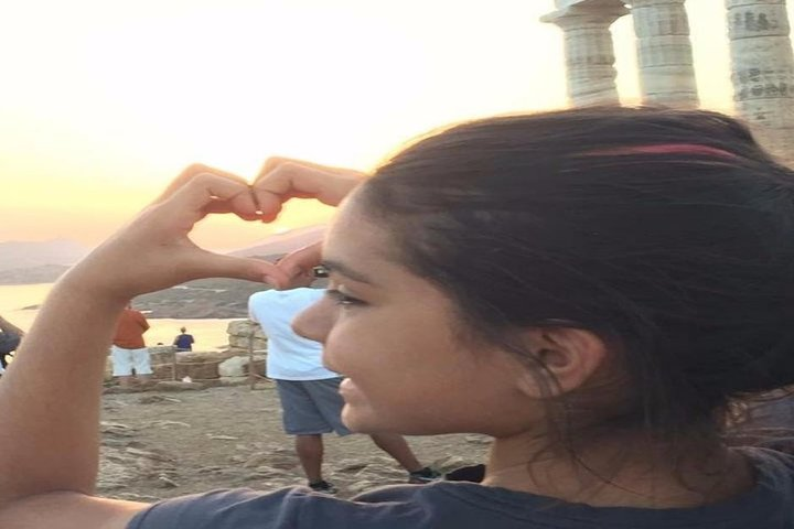 Love Sunsets At Sounio Greece