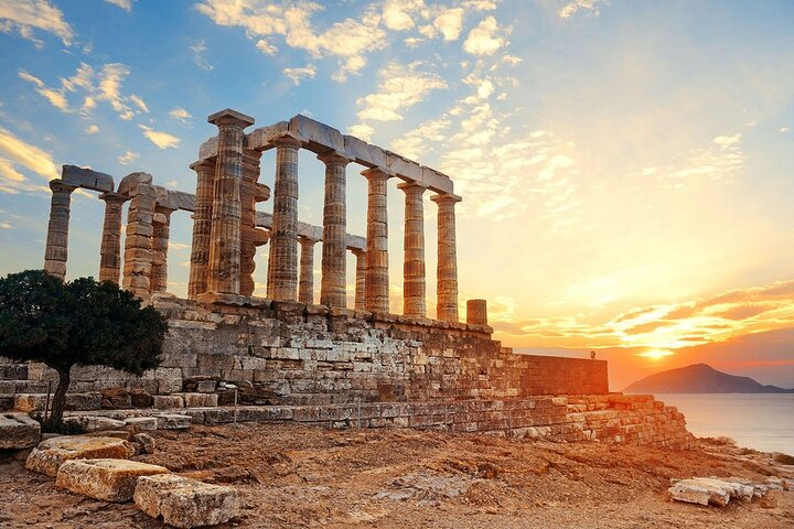 Temple Of Poseidon - Sunset Small Group Tour - Photo 1 of 12