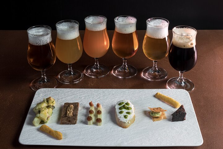 beer tasting flight