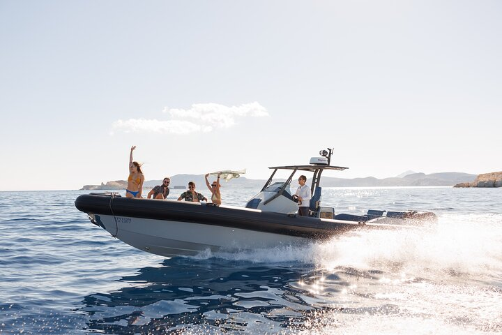 Three Greek Islands Full-Day Private Luxury Boat Tour - Photo 1 of 25