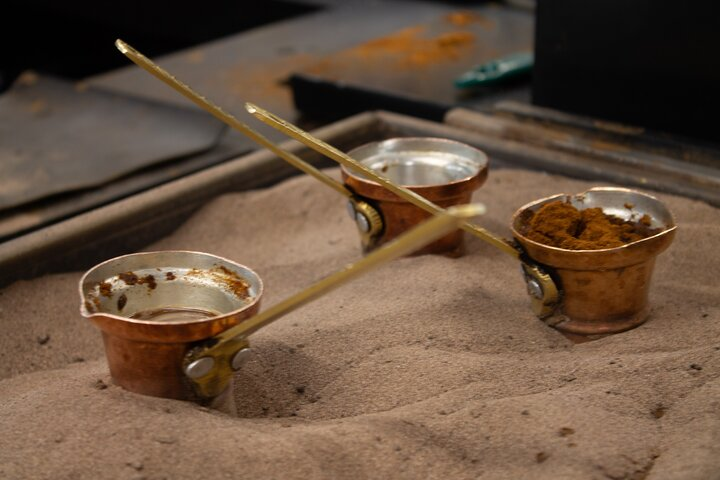 Try the traditional Greek coffee