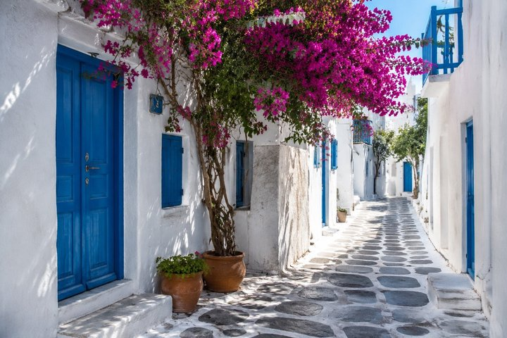 Private Walking Tour in Mykonos Town & Secluded Beach Picnic - Photo 1 of 8