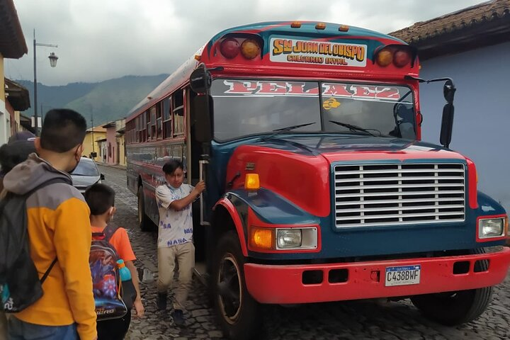Chicken Bus Experience to San Juan del Obispo - Photo 1 of 7