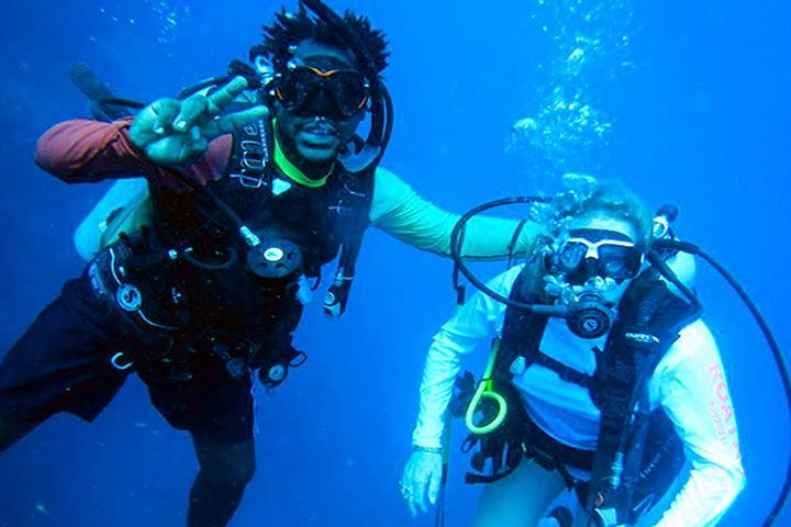 Diving with the "Legendary Jay" a local certified PRO Dive Master is always fun.