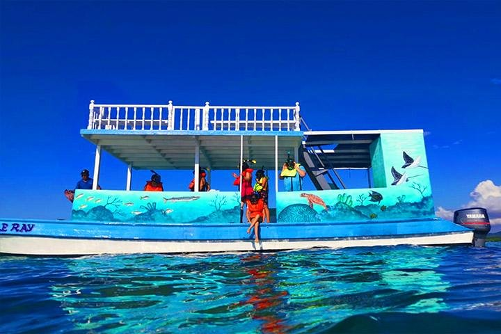 Group Private Multiple Snorkeling Adventure in the north side area of Roatan paradise.