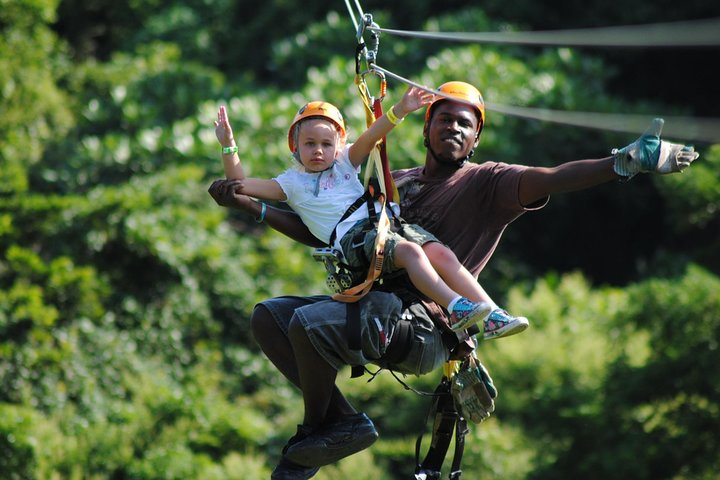 Roatan Zuperman Zip and Zipline Tours Experience - Photo 1 of 3