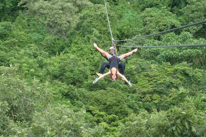 ziplining