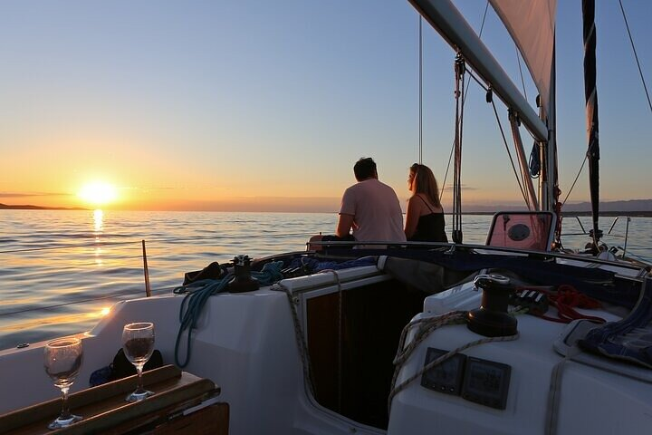 Romantic Sunset Sailing Trip Zadar