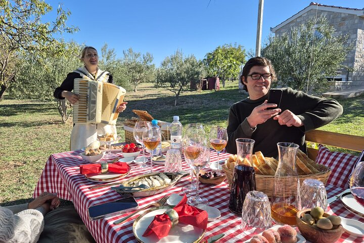 True Dalmatian Experience - traditional costume and live accordion music and local songs