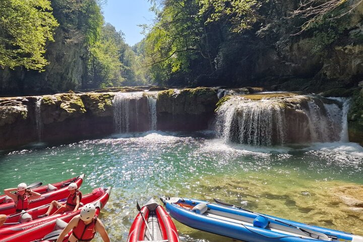 Kayaking in Mreznica Waterfalls near Slunj and Plitvice Lakes  - Photo 1 of 6