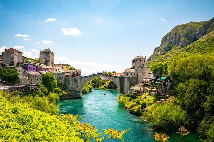 From Split/Trogir/Omiš: Mostar,Počitelj & Kravice Waterfalls Tour - Photo 1 of 25