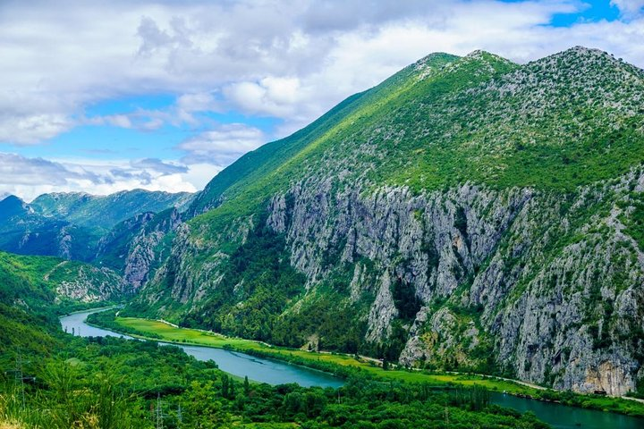 Omis and Cetina river