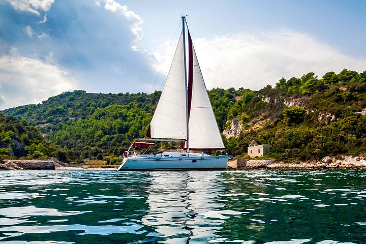 Private Sailing Tour Omiš - Brač with Homemade Lunch, Wine & Beer - Photo 1 of 23