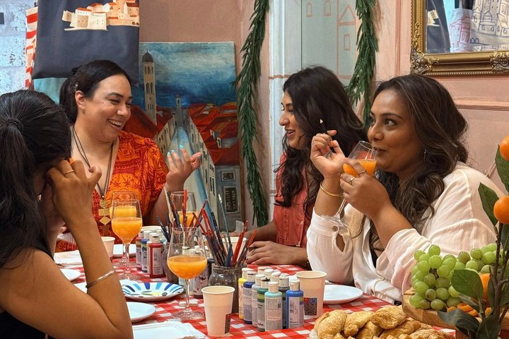 Paint, Sip & Savor Local Flavors: Authentic Dubrovnik Workshop - Photo 1 of 14