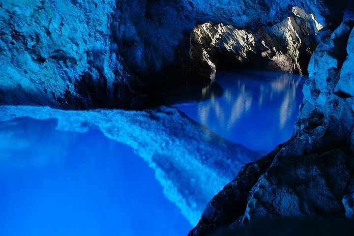 Inside the Blue cave