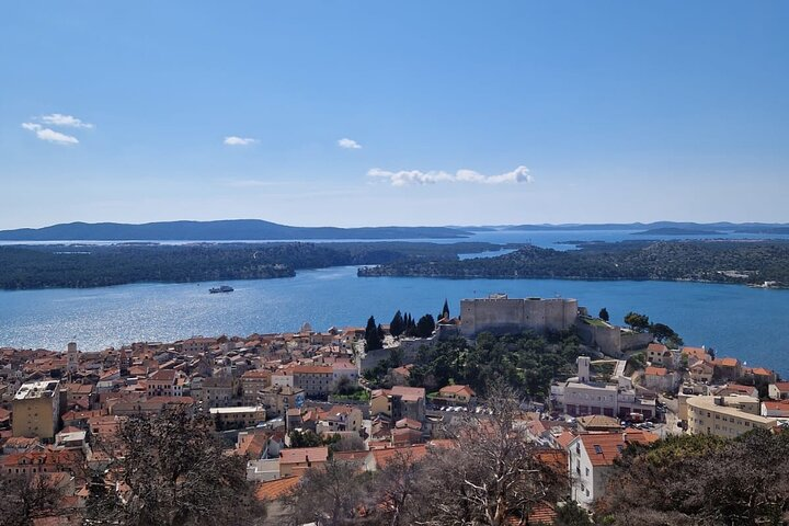 Šibenik from the Barone Fortress