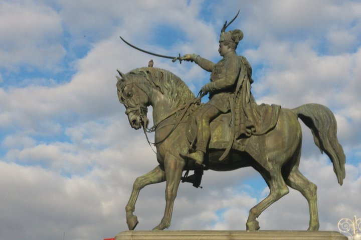 Ban Josip Jelačić at the main square in Zagreb