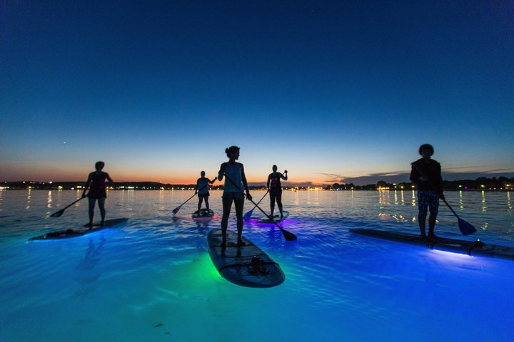 SUP Glow Night Tour in Pula, Croatia