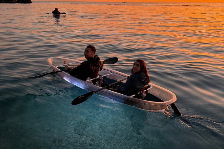 Transparent Kayak Sunset to Dusk Glow Experience from Pula - Photo 1 of 10