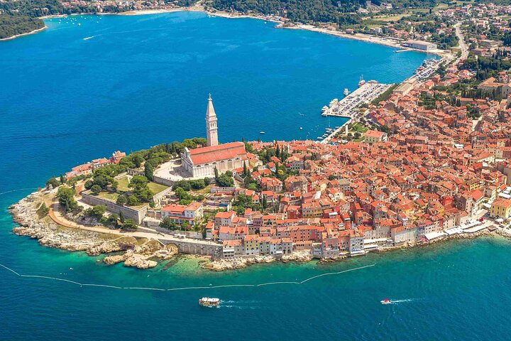 Rovinj from air