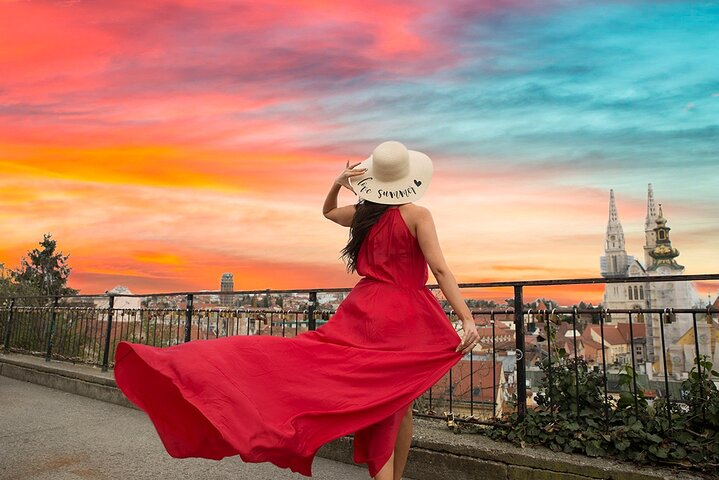 enjoying Zagreb while on photo tour