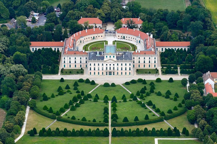 The rococo-style Eszterháza Palace in Fertőd 