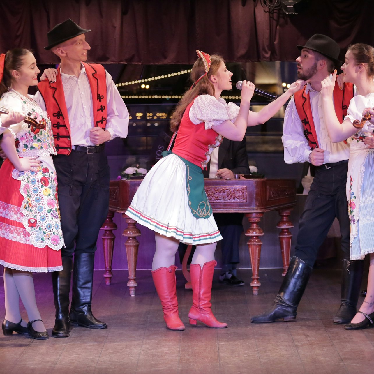 Budapest: Danube Dinner Cruise with Folklore & Operetta Show - Photo 1 of 16