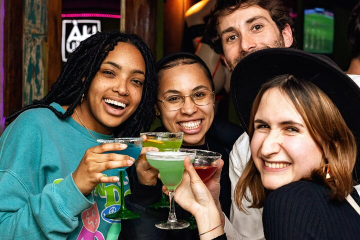 Budapest: Nightlife Bar Crawl & Dark History Walking Tour - Photo 1 of 15