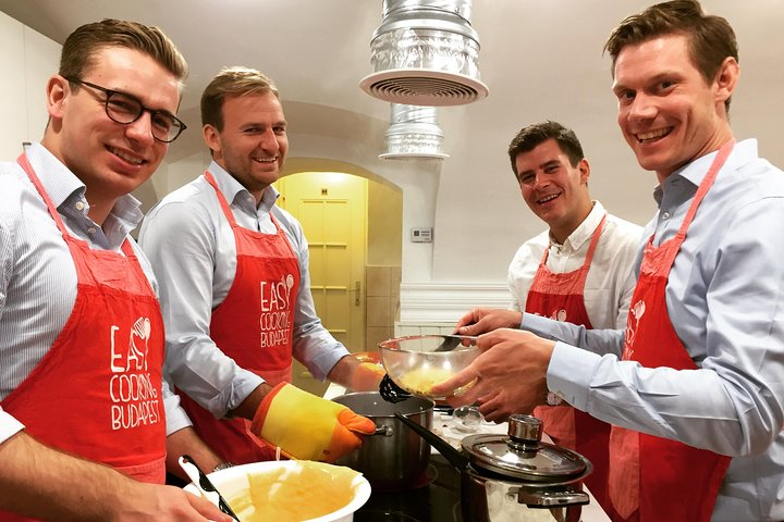 Enjoying the cooking