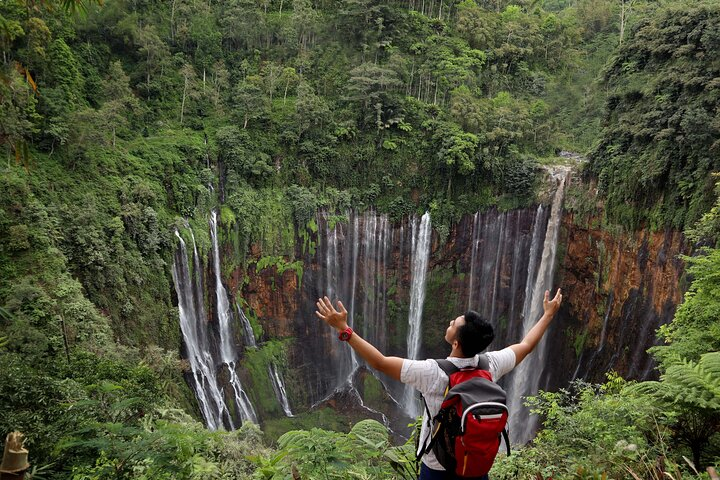 1 Day - ULTIMATE TOUR Tumpak Sewu Waterfall and Goa Tetes cave // 07:30 - 17:30 - Photo 1 of 11