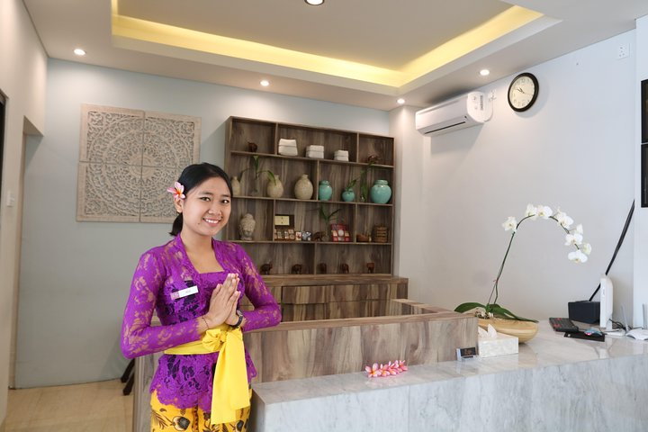 Receptionist spa